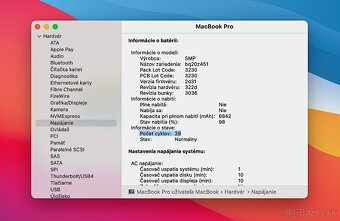 MacBook Pro 13", NOVÁ BATERKA - 10