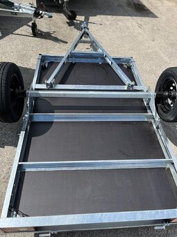 ✅Prívesný vozík 236x129cm, 750kg, zváraná konštrukcia✅ - 10
