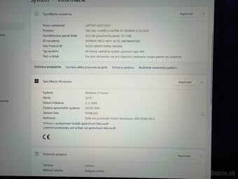 Predám Lenovo Legion Pro 5 16IRX8 Onyx Grey - 10
