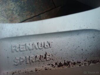 Orig. hliníkové disky Renault R16, 5x114,3 - 10