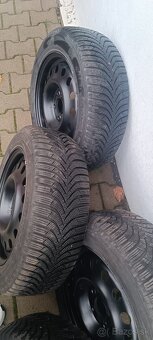 Predaj  4x zimne pneumatiky na plechovych diskoch - 10