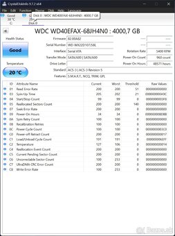 Predám pevne disky Seagate a Wester Digital - 10
