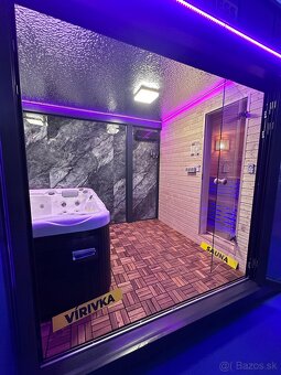 Kontajner 6x2.5m sauna-virivka-welness - 10