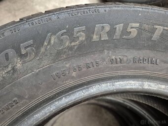 195/65 r15 letné 4 ks FULDA + MATADOR dezén 6,1 - 6 mm - 10