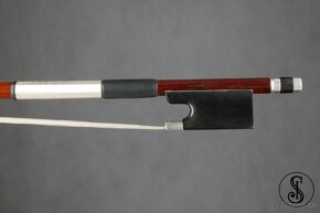 Fernambukový husľový sláčik v striebre - 10