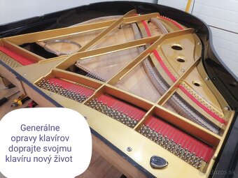 Elegantné čierne Piano dovoz celá SR - 10