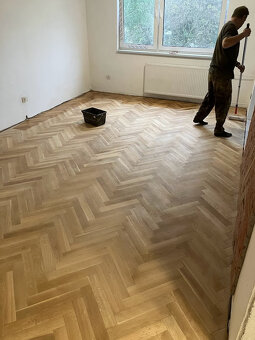 Brúsenie, tmelenie, lakovanie parkiet Levice - 10