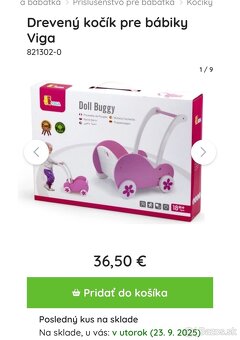 Drevený vozík Viga - 10