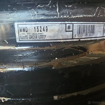 4x100 r15 Dacia Lodgy - 10