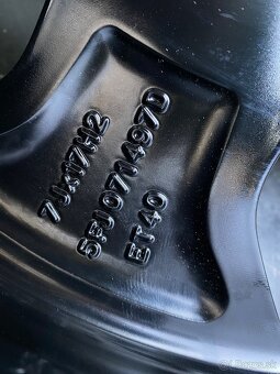 ✅ R17 ®️ Originál Seat VW Škoda 5x112 7J ET40 ✅Passat Superb - 10