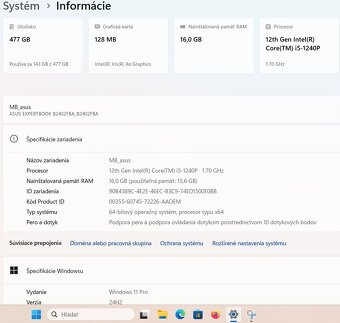 ASUS ExpertBook B2 Flip 14” - 10