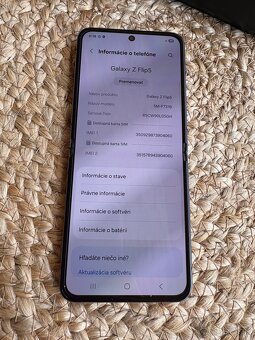 Samsung galaxy Z Flip 5, úplne novy telefón - 10
