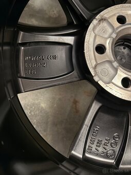 Hliníkové disky 5x100 R16 Škoda Nanuq Black - Scala Kamiq - 10