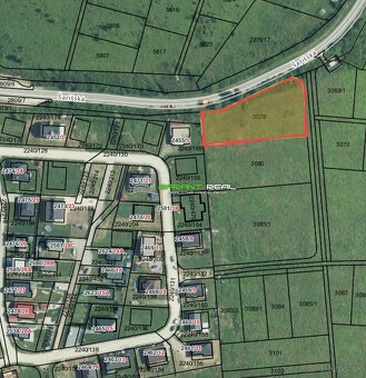 Predaj stavebné pozemky 525 m2, 546 m2, 1367 m2, Kanaš - 10