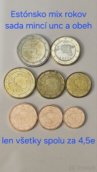 OBEHOVÉ a UNC sady euromincí - 10