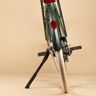 Mestský bicykel Elops 520 s vysokým rámom kaki - 10