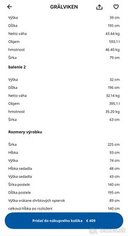 Rozkaladacia sedačka - 10