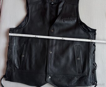 HARLEY DAVIDSON® kožená vesta 2XL - 10