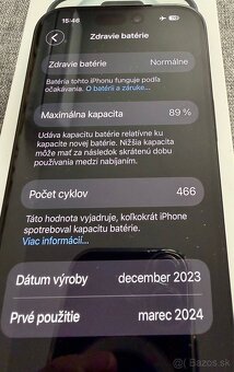 iPhone 15 Black 128 GB - 10