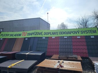 Trapezový plech T07 ALUCINK,8019Mat,3009,7016 Mat,9005Mat - 10