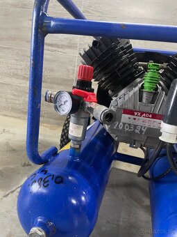 Mobilný kompresor KGK Fiac dvojpiestový olejový kompresor 40 - 10