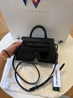 Kabelka Karl Lagerfeld Ikon/k co leather - 10