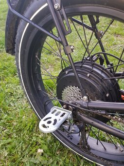 Elektromotorka 5000W / skladaci a rýchly postapo ebike - 10