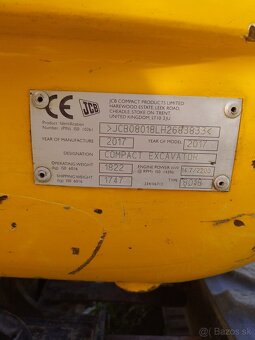 Minibager JCB 8018 cts - 10