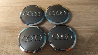 Stredové krytky pre AUDI do Alu diskov 60,61,69, 135mm - 10