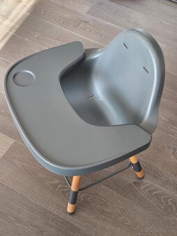 Childhome stolička 2v1 Evolu 2 Natural/Anthracite - 10