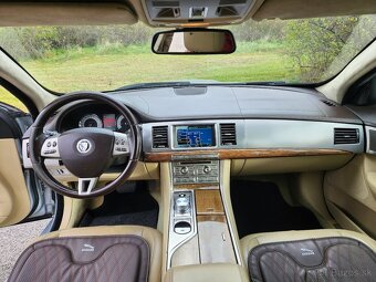 Jaguar XF 3.0D V6 202 kW –  po veľkom servise, výbava LUX - 10