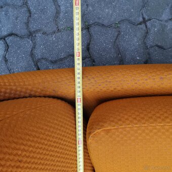 Legendarne Retro kreslo Atlantis + 3 vankuse Vintage - 10