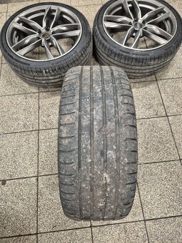 Predám elektróny 5x112r19 s pneu 255/35r19 - 10