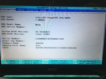 Predam maly funkcny 10" Acer Aspire One PAV70 - 10