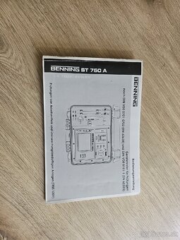 Predám tester elektrických zariadení BENNING ST 750 A - 10