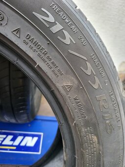 215/55 R16 Michelin letne pneumatiky - 10