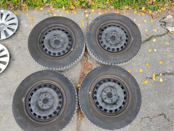 Sada plechovych diskov original VW + VW Puklice - 10