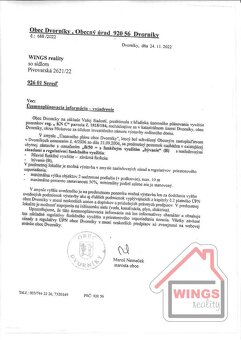 Znížená cena Pozemok pre rodinný dom Dvorníky - 10
