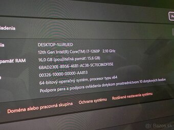 Dotykovy Asus Zenbook 14 OLED so 16 gb ram i7 procesorom a 5 - 10
