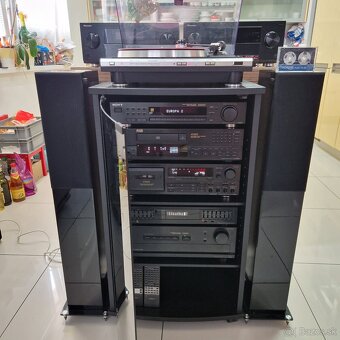 SONY Zostava ES + Garrard + Pro-Ject + Skrinka... - 10