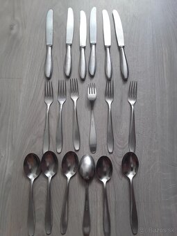 Príbor, brúsené misky.. Retro - 10