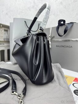 Elegantná dámska kabelka v štýle Rodeo Black Silver - 10