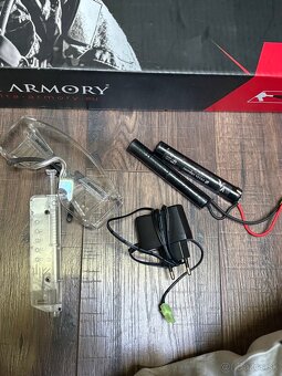 Kompletný AIRSOFT SET + výbava, TOP stav - 10