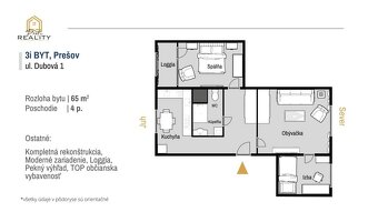 PRENÁJOM | Moderný, zariadený 3i byt - voľný od 1.12.2025 - 10