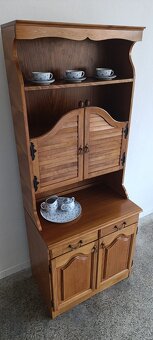 Selský/rustikální kredenc, příborník, nábytek ze dřeva - 10