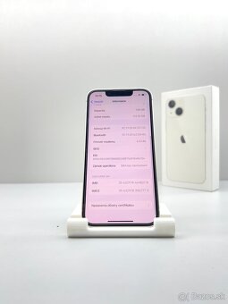 iPhone 13 MINI WHITE 128GB TOP STAV ORIGINÁL + PRÍSLUŠENSTVO - 10