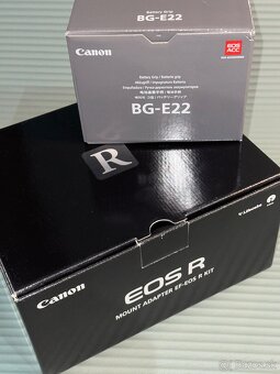 Canon EOS R telo + battery grip. - 10