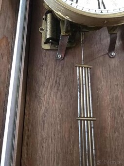 Starozitne nástenné hodiny s melódiou - 10