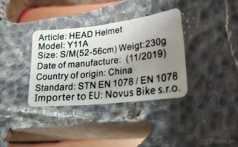 Cyklistická prilba HEAT - 10