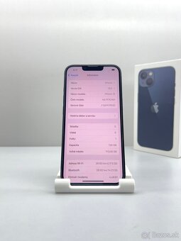 iPhone 13 MIDNIGHT 128GB NOVÁ BATÉRIA 100% - 10